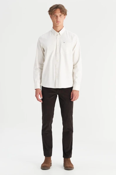 Erkek Texas Slim Kadife Pantolon Coffee Bean Coffee Bean 32 30 ürün görseli 1