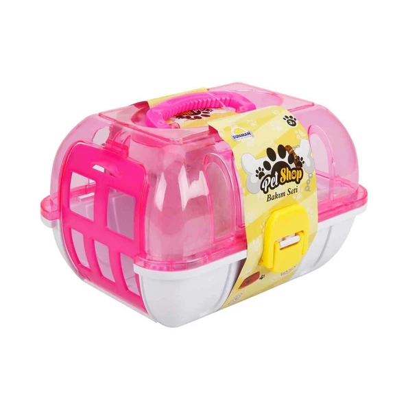 Sunman Çantalı Peluş Kedi Kuaför Seti - Resim 4