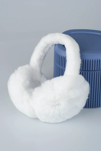 SOĞUKTAN KORUYUCU SOFT PELUŞ KATLANABİLİR KULAK KORUYUCU KULAKLIK - Resim 3