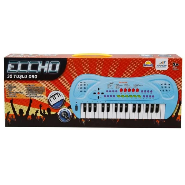 Sunman Mikrofonlu 32 Tuşlu Org - Resim 4