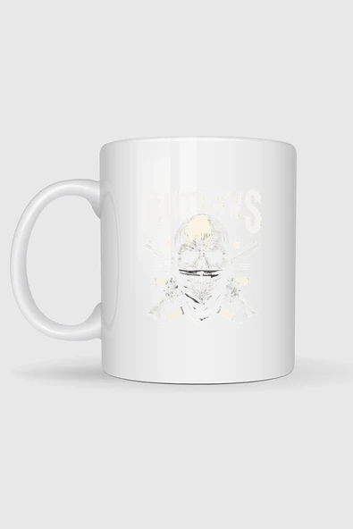 Outlaws Baskılı Kupa Bardak - Resim 2