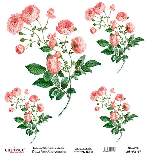 Cadence Evrensel Pirinç Dekopaj Kağıdı - UC-042 ürün görseli 1