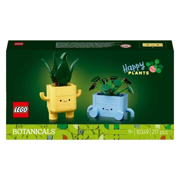 LEGO Botanicals Mutlu Bitkiler 10349 - Resim 4