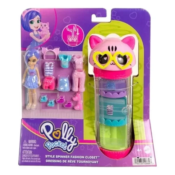 Polly Pocket Moda Eğlencesi Oyun Setleri - Resim 2