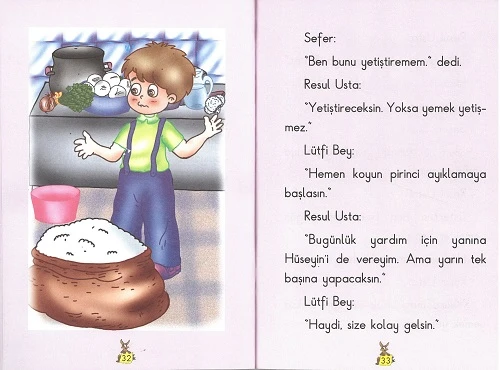 3.Sınıf Okumayı Sevdiren Renkli Resimli Hikayeler 10 - 10 Kitap - Resim 3