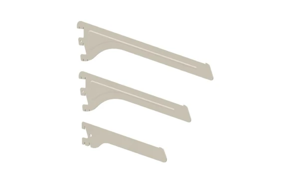 1 Adet Market Raf Takımı - Market, Hırdavat, Bakkal rafı  Beyaz 30x95 cm - Resim 3