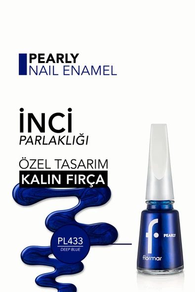 Flormar Pearly Oje PL433 - Resim 5