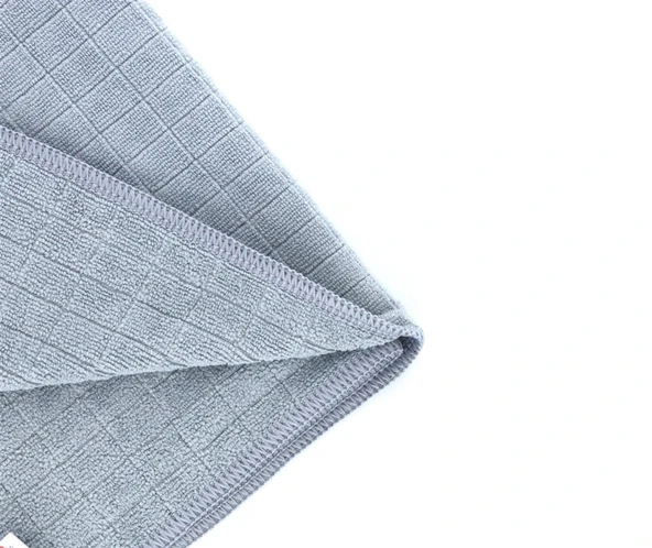 Miss Clean Mikrofiber Kareli Yüzey Cam Temizlik Bezi 50x70 Cm Süper Emici - 320 Gr. - Gri - 5 Adet - Resim 3