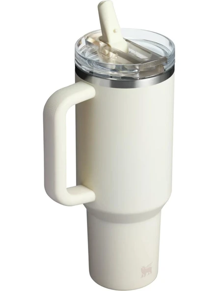 Stanley The Quencher ProTour 1.2 lt Pipetli Termos Bardak Krem - Resim 2