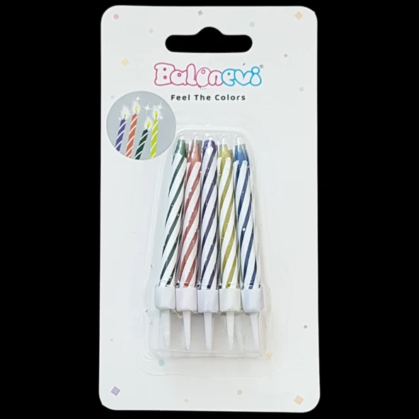 Sönmeyen Pasta Mum 6 cm * 10 Adet ürün görseli 1