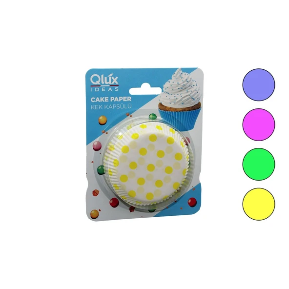 50PCS TURTA - CUPCAKE KEK KAPSÜL (2818) ürün görseli 1