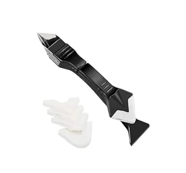 Derz Kazıyıcı Kazıma Aparatı Silikon Sökücü Mastik Pürüzsüz Kazıyıcı Kalafat Sonlandırıcı - Resim 3