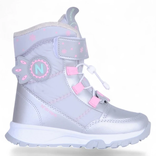 Skuaıter 014 Ndrps Gri Kürklü Kız Çocuk Bot - Resim 2