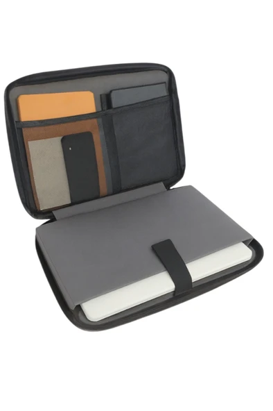 Laptop Çantası 15.6'' Evrak Çanta Tüm Markalarla Uyumlu - Resim 6