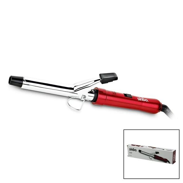 KIRMIZI SAÇ MAŞASI - ŞEKİLLENDİRİCİ PTC ISITICI - 200 DERECE SICAKLIK 360 DERECE DÖNEBİLEN KABLO 30W SHD-7032 (2818) ürün görseli