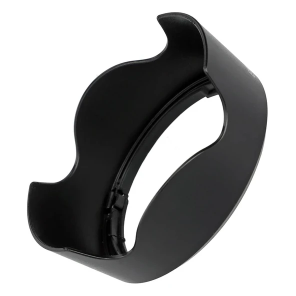 Ayex EW-63C Parasoley Canon EF-S 18-55mm IS STM / f/4-5.6 IS STM ile Uyumlu, Işık Yansımalarını Engelleyen Ters Takılabilir Tasarım - Resim 3