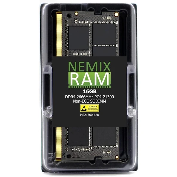NEMIXRAM 16GB DDR4 2666MHZ ECC NOTEBOOK RAM VALUE ürün görseli 1