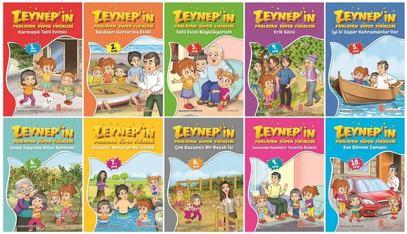 3.Sınıf Okumayı Sevdiren Renkli Resimli Hikayeler 4 - 10 Kitap - Resim 3