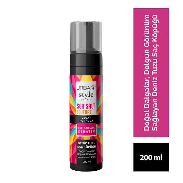 Urban Care Style Guide Deniz Tuzu Saç Köpüğü 200 ml - Resim 2