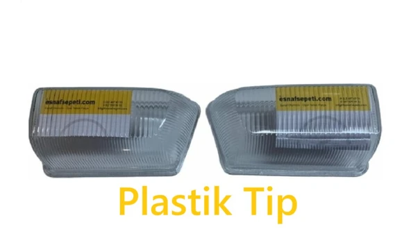 OPEL ASTRA G SİS FAR CAMI TAKIM, PLASTİK 6710010,6710012 ürün görseli 1