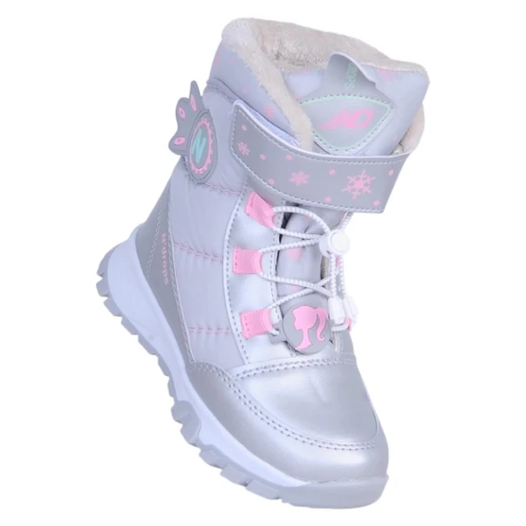 Skuaıter 014 Ndrps Gri Kürklü Kız Çocuk Bot ürün görseli 1