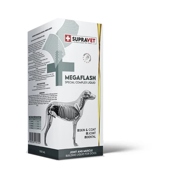 Supravet Mega Flash Xxl Eklem Ve Kas Geliştirici Likit 500 ML ürün görseli