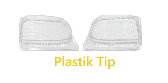 Opel Vectra Sis Far Camı Takımı, Plastik Tip 6710092-6710093 ürün görseli 1