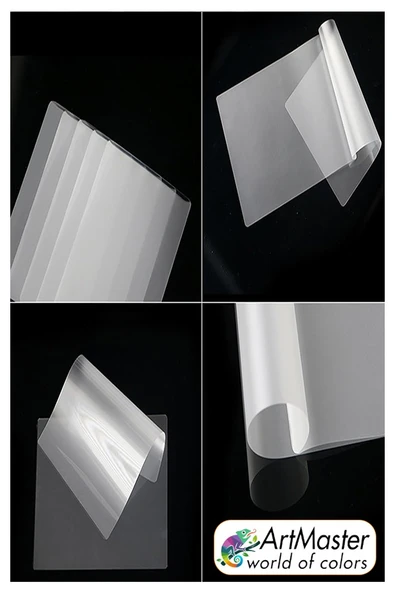 A5 Parlak Laminasyon Filmi 20 Li 1 Paket 125 Mikron Pvc Kaplama Laminasyon Kaplama Poşeti 20 Adet - Resim 4