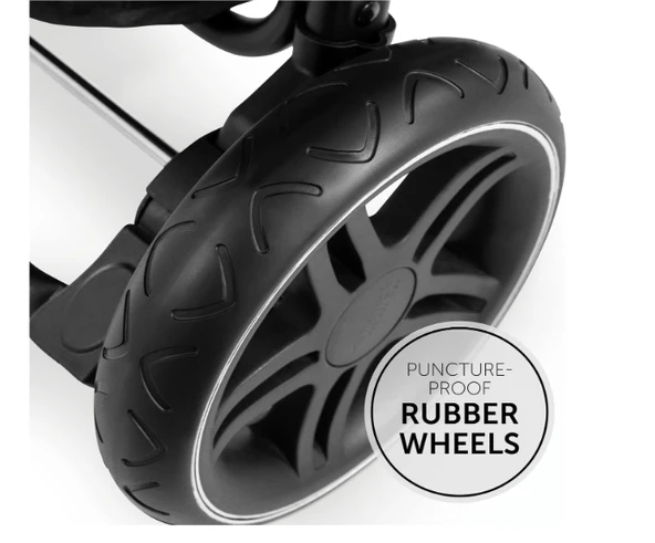 Hauck Rapid 4D Bebek Arbası Dusty Rose - Resim 2