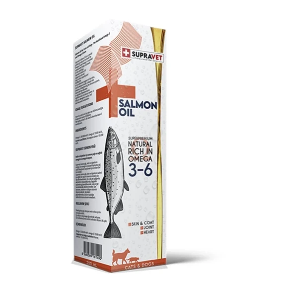 Supravet Salmon Oil Cats And Dogs 200 ML ürün görseli 1