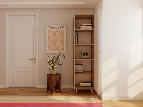 Harput Çok Amaçlı Tek Kapaklı Banyo Dolabı Lefkas - Resim 3