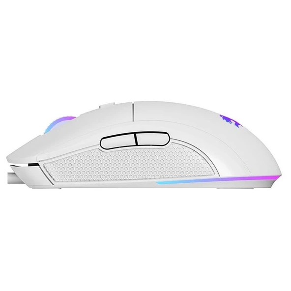 GAMEBOOSTER M11 Dire 12800dpi RGB Aydınlatmalı Beyaz Profesyonel Gaming Mouse - Resim 4