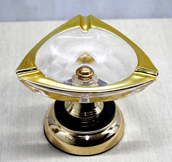 Metal Ayaklı Cam Küllük Model 2 ürün görseli 1