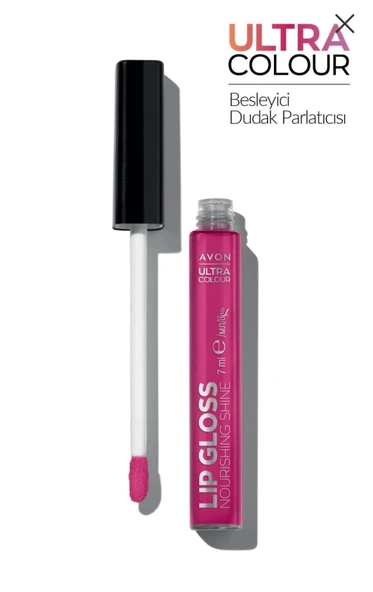Avon Ultra Color Lip Gloss Besleyici Dudak Parlatıcısı Cotton Candy - Resim 2