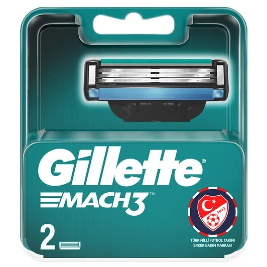 Gillette Mach3 Yedek Tıraş Bıçağı 2'li - Resim 2