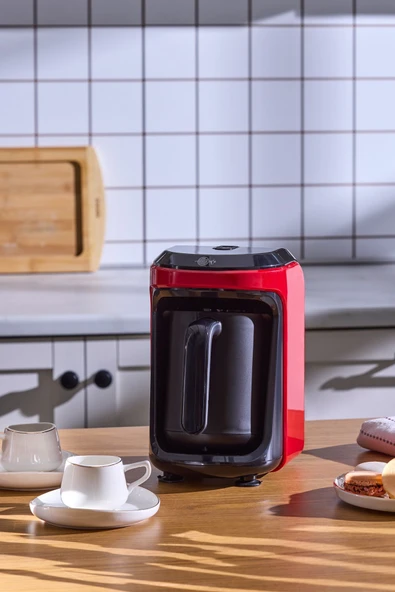 Hatır Hüp Türk Kahve Makinesi 5 Fincan Kapasiteli Ruby ürün görseli