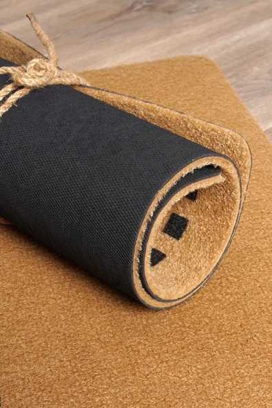 Valerine Life Velür Coco Dokulu Welcome Hoş Geldiniz Kapı Önü Dış Mekan Paspası 45x70cm 27YCM260105 - Resim 3