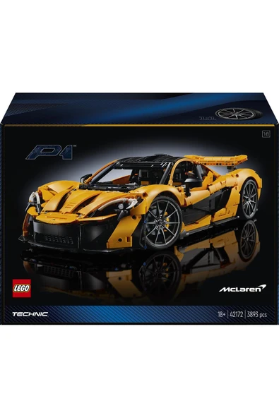 LEGO ® Technic McLaren P1™ Yetişkinler için Hiper Araba Seti 42172 - (3893 Parça) - Resim 4