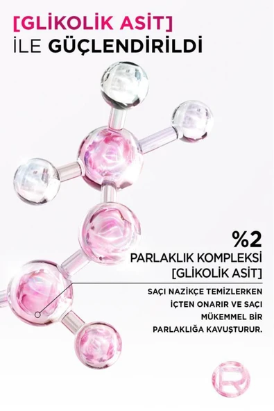 L'Oreal Paris Elseve Glycolic Gloss Sülfatsız Şampuan 200 ml - Resim 6
