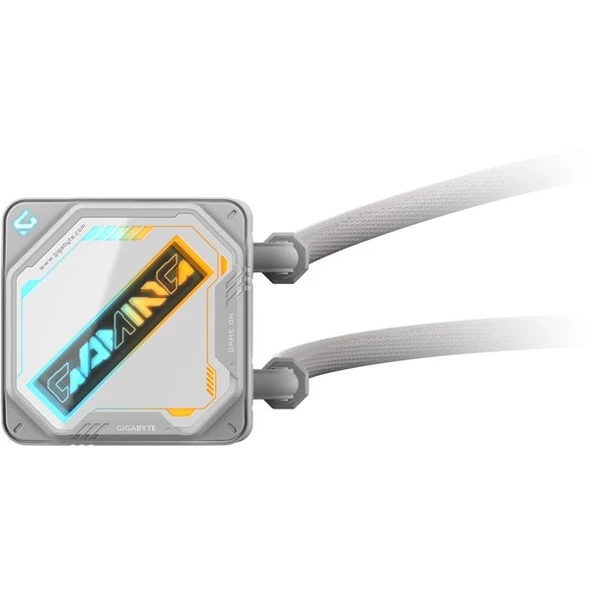 GIGABYTE 240MM GAMING 240 ICE ARGB AM5-1851P SIVI SOĞUTMALI İŞLEMCİ FANI BEYAZ - Resim 3