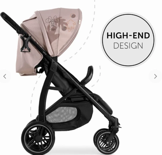 Hauck Rapid 4D Bebek Arabası - Minnie Mouse Rose - Resim 2