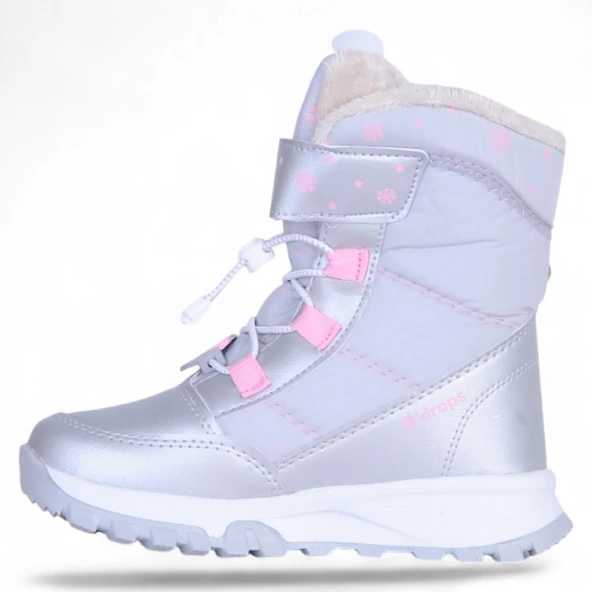 Skuaıter 014 Ndrps Gri Kürklü Kız Çocuk Bot - Resim 3