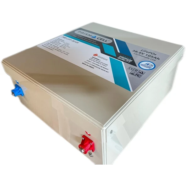 Prismacell Lifepo4 36 Volt akü 38.4 Volt 105ah 4032 Watt Minn Kota Sanal Çapa Aküsü ürün görseli 1
