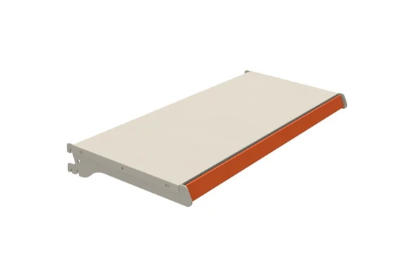 1 Adet Market Raf Takımı - Market, Hırdavat, Bakkal rafı  Beyaz 40x95 cm ürün görseli 1