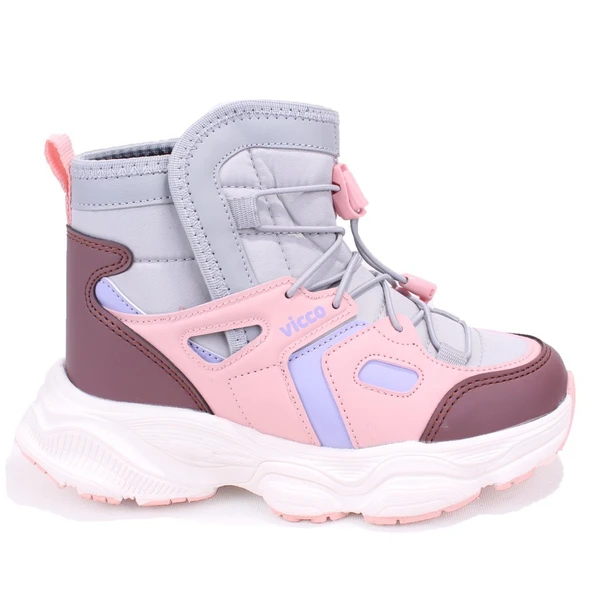 Vicco Tog 943F25K502 Gümüş Ortopedik Günlük Kız Çocuk Spor Bot - Resim 2