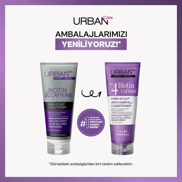 Urban Care Expert Series Biotin - Caffeine Saç Kremi 200 ml - Resim 3