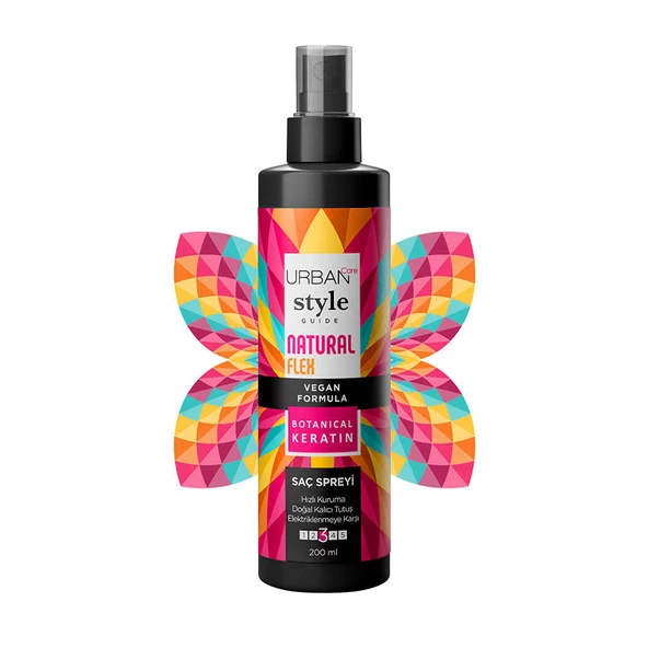 Urban Care Style Guide Natural Flex Gazsız Saç Spreyi 200 ml - Resim 3