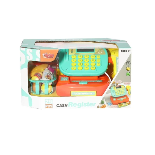 LS820A57-8 Işıklı Hesap Makineli Yazar Kasa -Vardem - Resim 2