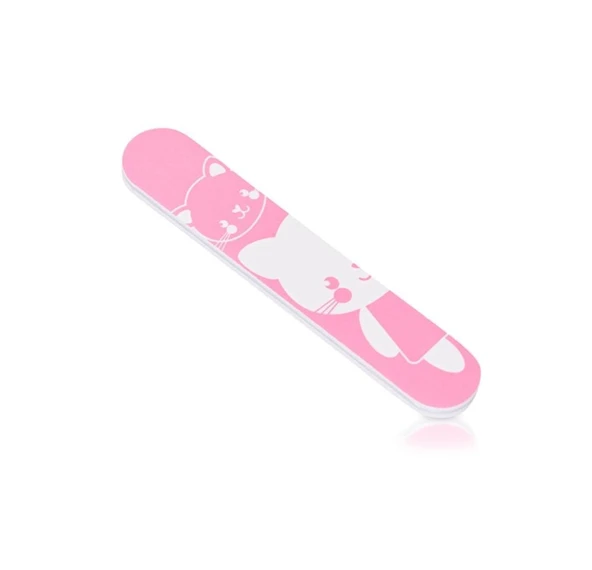 Bebek Tırnak Bakım Seti MAKAS TÖRPÜ TIRNAK MAKASI KIZ ÇOCUK PEMBE RENK - Resim 4