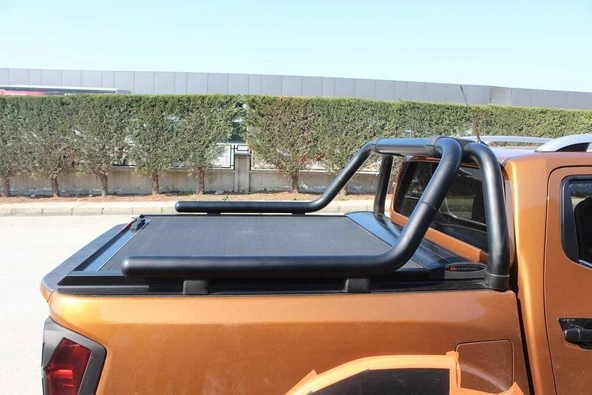 OMSA Nissan Navara Kobra Roll Bar Çap:60 Siyah 2016 ve Sonrası - Resim 4